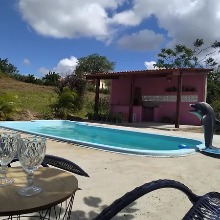 Chales Rosados Serra de São Bento Exterior foto